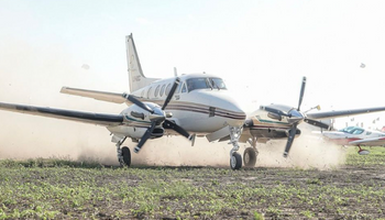 Aviación y agro: Agroactiva preparó una pista y estacionamiento para 600 aviones, con provisión de combustible aeronáutico y lo último del sector