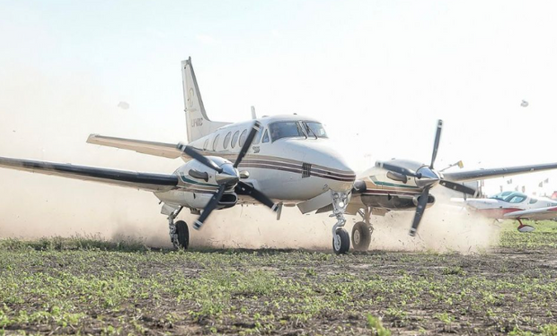 Aviación y agro: Agroactiva preparó una pista y estacionamiento para 600 aviones, con provisión de combustible aeronáutico y lo último del sector