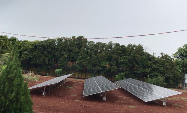 Painés solares são paisagem cada vez mais comum no interior do Estado. (foto - BRDE)