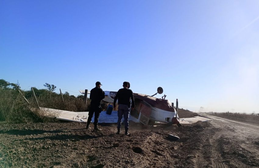 Chaco de qui n es el campo de la zona en donde cay la avioneta