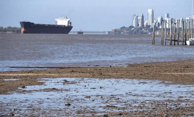 Río Paraná: advierten una fuerte bajante para otoño y pronostican 20 centímetros de altura en Rosario