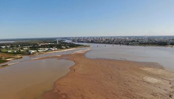 En Santa Fe, la bajante del río Paraná es la 8° peor de la historia