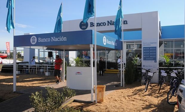 Espacio de Banco Nación en Expoagro.