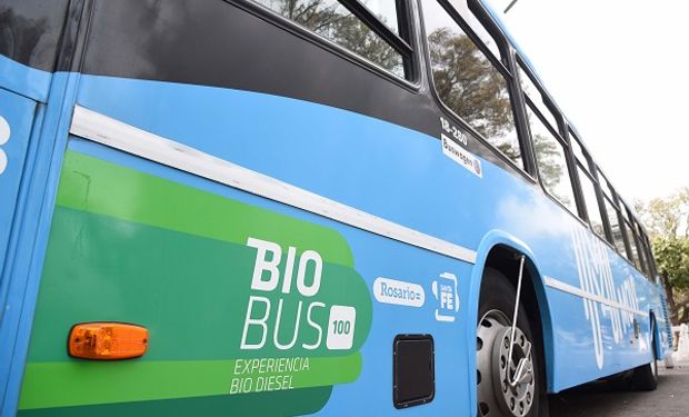 Desde mediados de 2018, 312 unidades del transporte urbano de pasajeros de Rosario circularon con biodiesel (310 con B25 y 2 con B100).