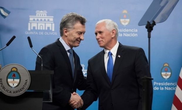 Mauricio Macri le envió una carta al vice de EE.UU. Mike Pence pidiéndole una solución por el biodiésel. Ahora el Gobierno espera una pronta respuesta.