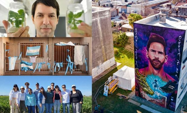 Contra las malezas: trabajan a metros de la casa de la infancia de Messi y sueñan con ganar un “Mundial” en el campo