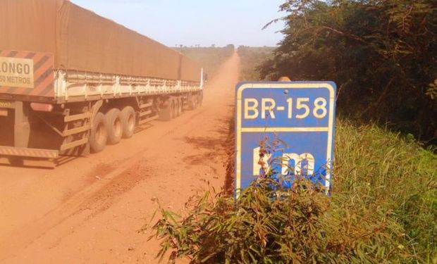 Obra vai asfaltar 120 km em um contorno da Terra Indígena Xavante Marãiwatsédé. (foto - Mapa)