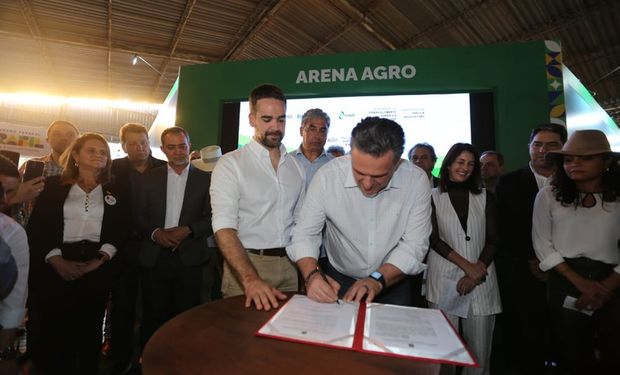 Na Expointer, foi assinado Protocolo de Intenções firmado entre o Mapa e o Governo do RS com o objetivo de impulsionar a inovação no agronegócio