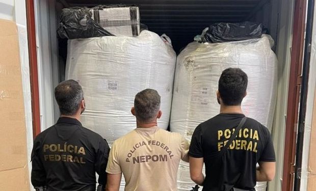 Polícia Federal apreende cocaína em contêiner de café no Porto de Paranaguá