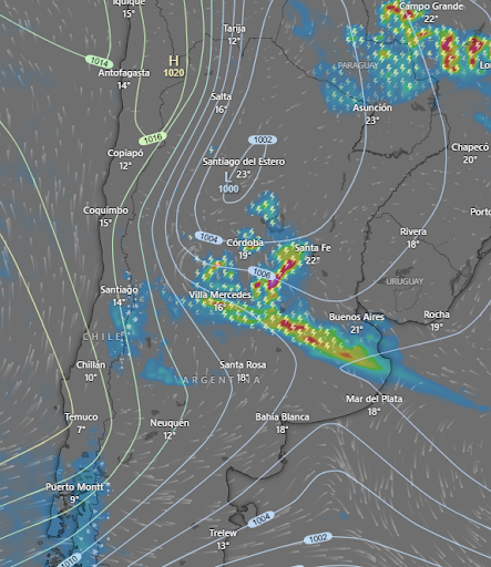 Cambios en el clima fin de semana