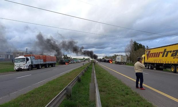 Entre Ríos: transportistas levantaron los cortes de rutas