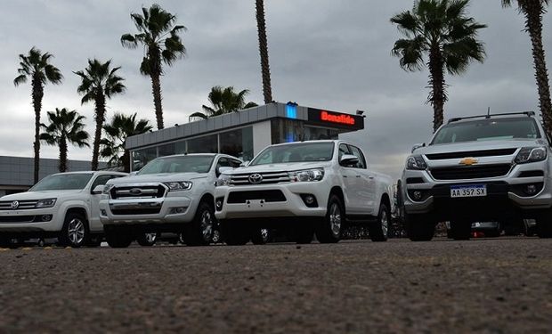 En 2018 se exportaron más de 6.000 vehículos pick-ups.