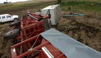 Temporal en Santa Fe: piden que se declare la emergencia agropecuaria para las zonas afectadas