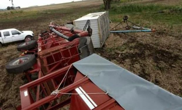 Temporal en Santa Fe: piden que se declare la emergencia agropecuaria para las zonas afectadas