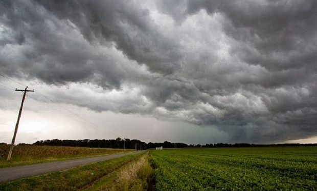 Alerta por lluvias en la franja central del país