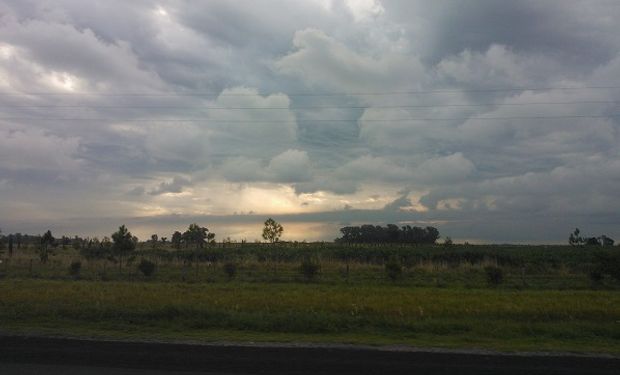 Tiempo: aumentan las probabilidades de lluvias en el este de la zona núcleo