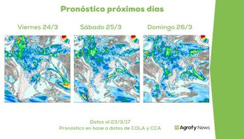 Posibilidad de lluvias para el fin de semana largo