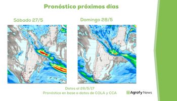 Mayo terminará frío y con lluvias