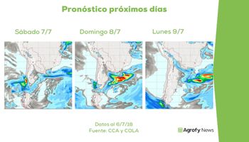 Fin de semana frío y con algunas lluvias