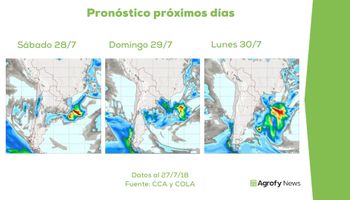 ¿Hasta cuándo llueve?