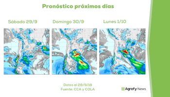 Prometen abundantes precipitaciones en toda la zona central