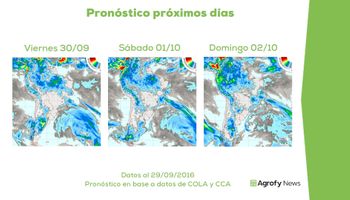 ¿Serán suficientes las precipitaciones pronosticadas?