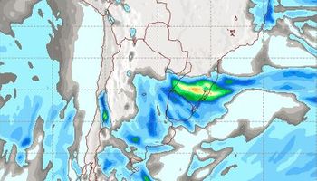 Inestabilidad y lluvias de gran cobertura