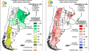 El pronóstico del clima anticipa lluvias por encima de lo normal para regiones del norte