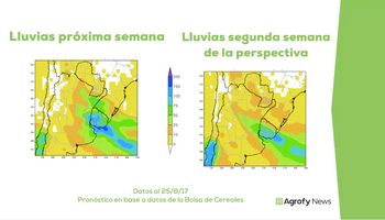 De nuevo lluvias en plena campaña