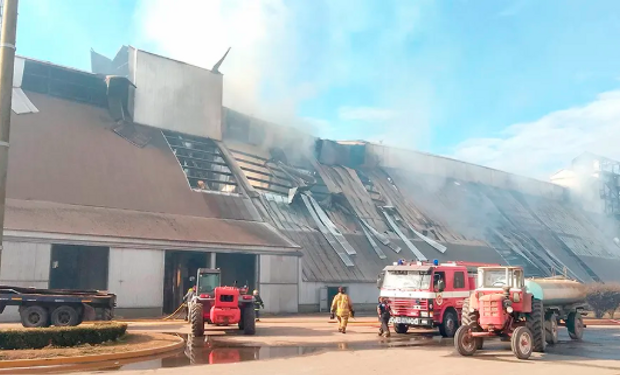 Incendio en Prodeman: el fuego continuará activo hasta el domingo