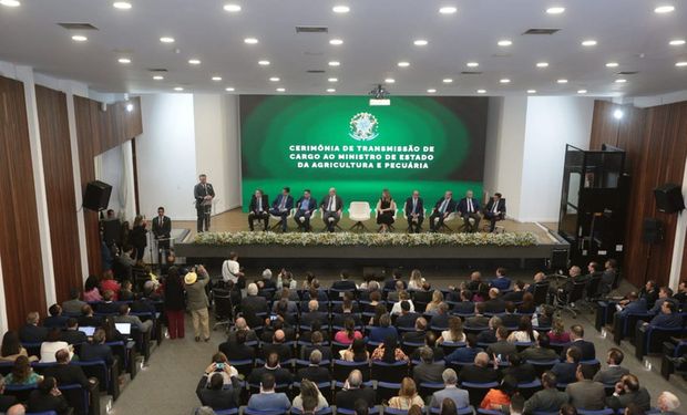 Fávaro disse ainda que uma de suas maiores missões é "pacificar o agronegócio" com lideranças que queiram o bem da agropecuária. (foto - Mapa)