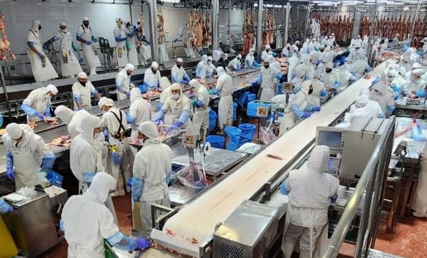 Medida de fuerza en frigoríficos: trabajadores de la carne realizaron un paro parcial para reclamar paritarias y un bono