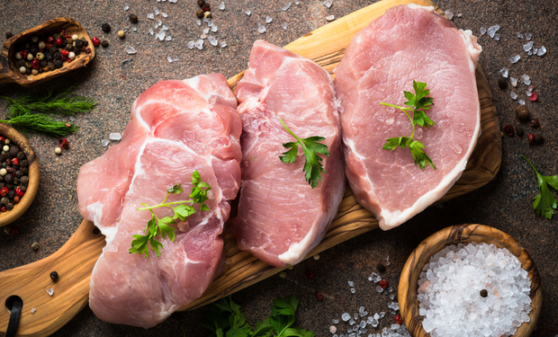 Cargas de carne suína brasileira com valor aproximado de US$ 60 milhões estão ‘presas’ em navios em alto-mar. (Foto-Mapa)