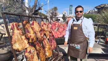 Pasó de la publicidad a vender 400 sandwiches por día con carne Angus certificada en La Rural de Palermo