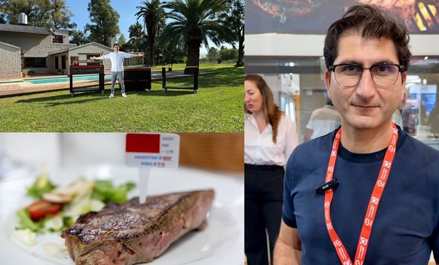 Es alemán, se enamoró del asado argentino y ahora fabrica parrillas para Europa: ¿Cuánto se llega a pagar por la carne?