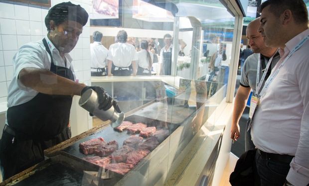 El Pabellón Argentina Beef concentró más consultas que los de países competidores y los valores de venta se mantuvieron estables .