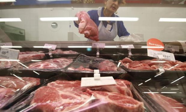 En mes se vendieron unas 8.000 toneladas de carne vacuna.