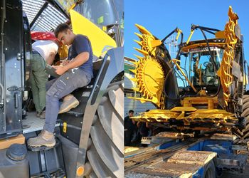 Para producir carne y leche: la impresionante máquina que ya se vende en Argentina, con más de 650 HP y telemetría
