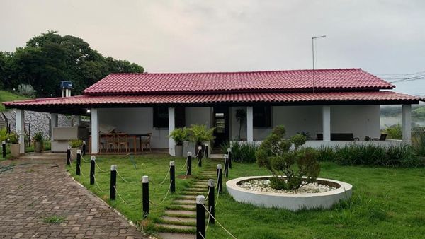 Casa em fazenda apreendida durante a Operação Imperium da Polícia Civil