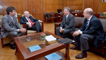 Carlos Casamiquela define agenda de trabajo con el gobierno de Santa Fe