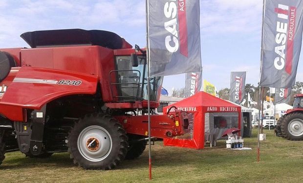 Por primera vez el concesionario llevó los últimos modelos Case IH.