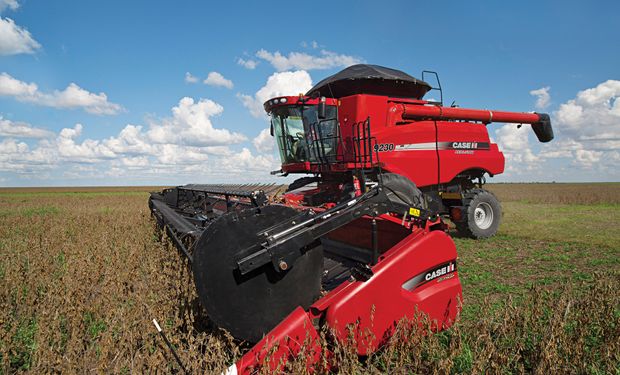 Entre las soluciones ofrecidas por Case IH, están las cosechadoras de granos Axial-Flow.