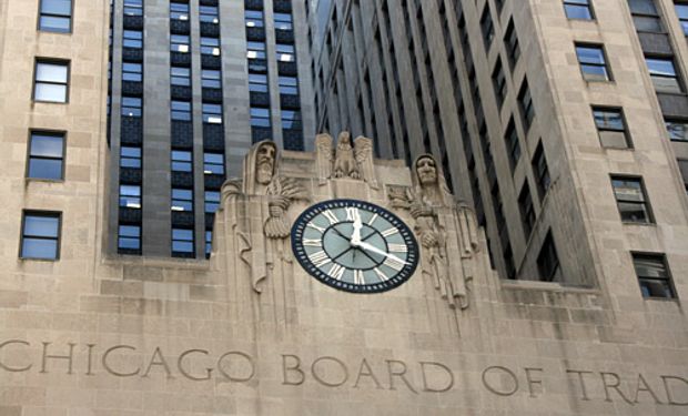 Bajas en CBOT en la jornada de viernes.