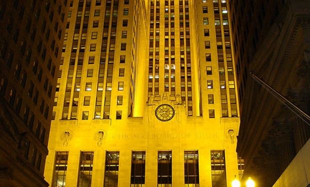 Mayoría de bajas en CBOT
