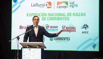 Gustavo Valdés en la Exposición Nacional de Razas: "No comprendemos cómo se castiga a los pequeños productores"