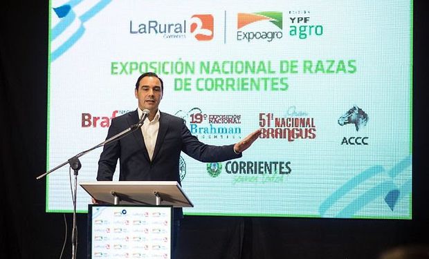 Gustavo Valdés en la Exposición Nacional de Razas: "No comprendemos cómo se castiga a los pequeños productores"