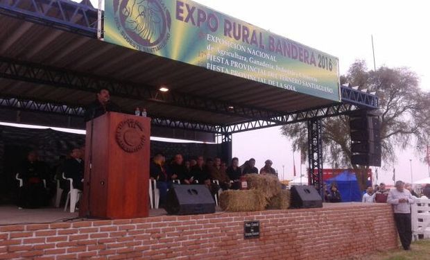 Fue en el marco de la Expo Rural del Sudeste Santiagueño.