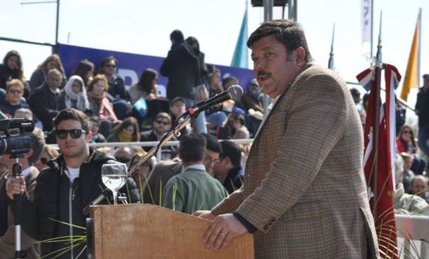 Chiesa participó de la inauguración de la Exposición Rural de Río Cuarto.