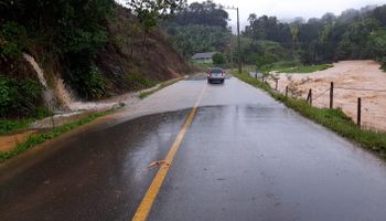 Chuva intensa e risco de alagamentos ameaçam o Sul do Brasil