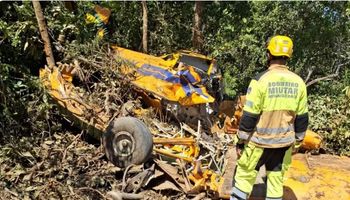 Avião agrícola cai em Minas Gerais e piloto é resgatado com vida